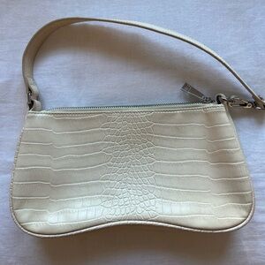JW Pei Cream Shoulder Bag